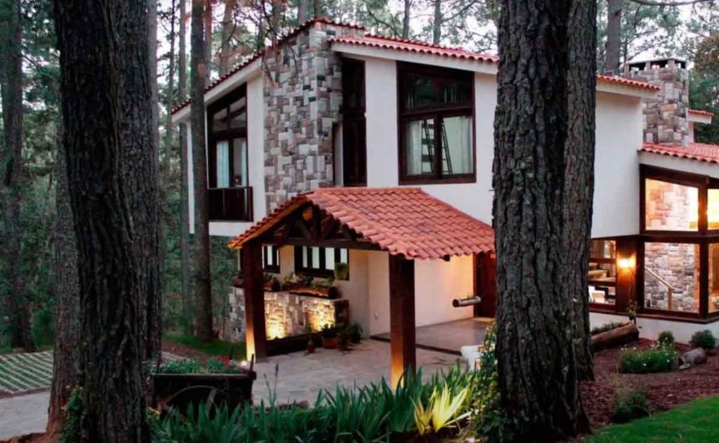 cabaña de lujo la vid del bosque en tapalpa