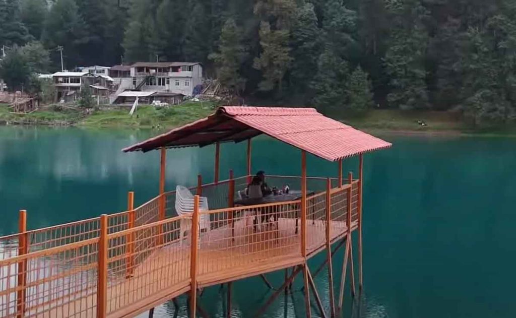 cabañas en laguna larga