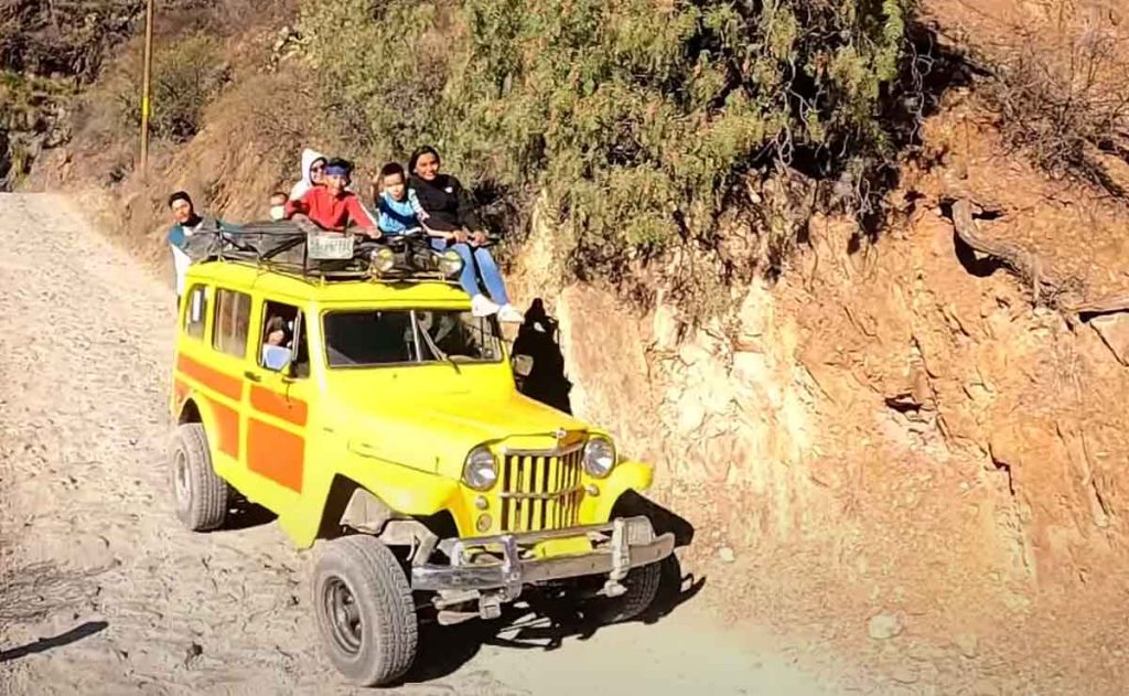 paseo en willys real de catorce